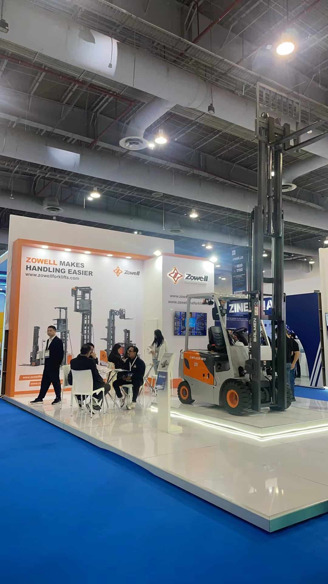 Zowell Forklift Successfully Concludes “Meet Us at SUMMIT & EXPO” in Mexico