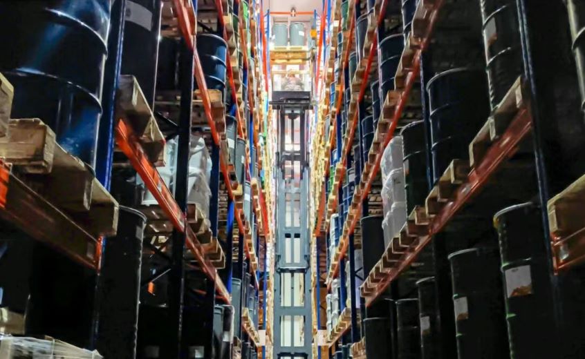 Overseas Case Study | Zowell's  Man Up Three-Way Forklift