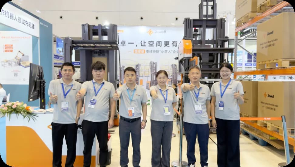 Zowell Narrow Aisle Solutions Make a Remarkable Debut at Qingdao Logistics Equipment Exhibition