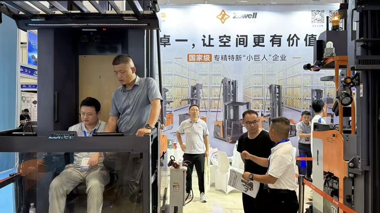Zowell Displays VNA Forklifts and AGV Solutions at Qingdao Logistics Expo 2026